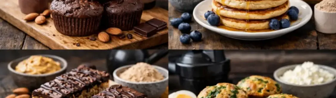 Функциональная выпечка для спортсменов: десерты с коллагеном, креатином и протеином
